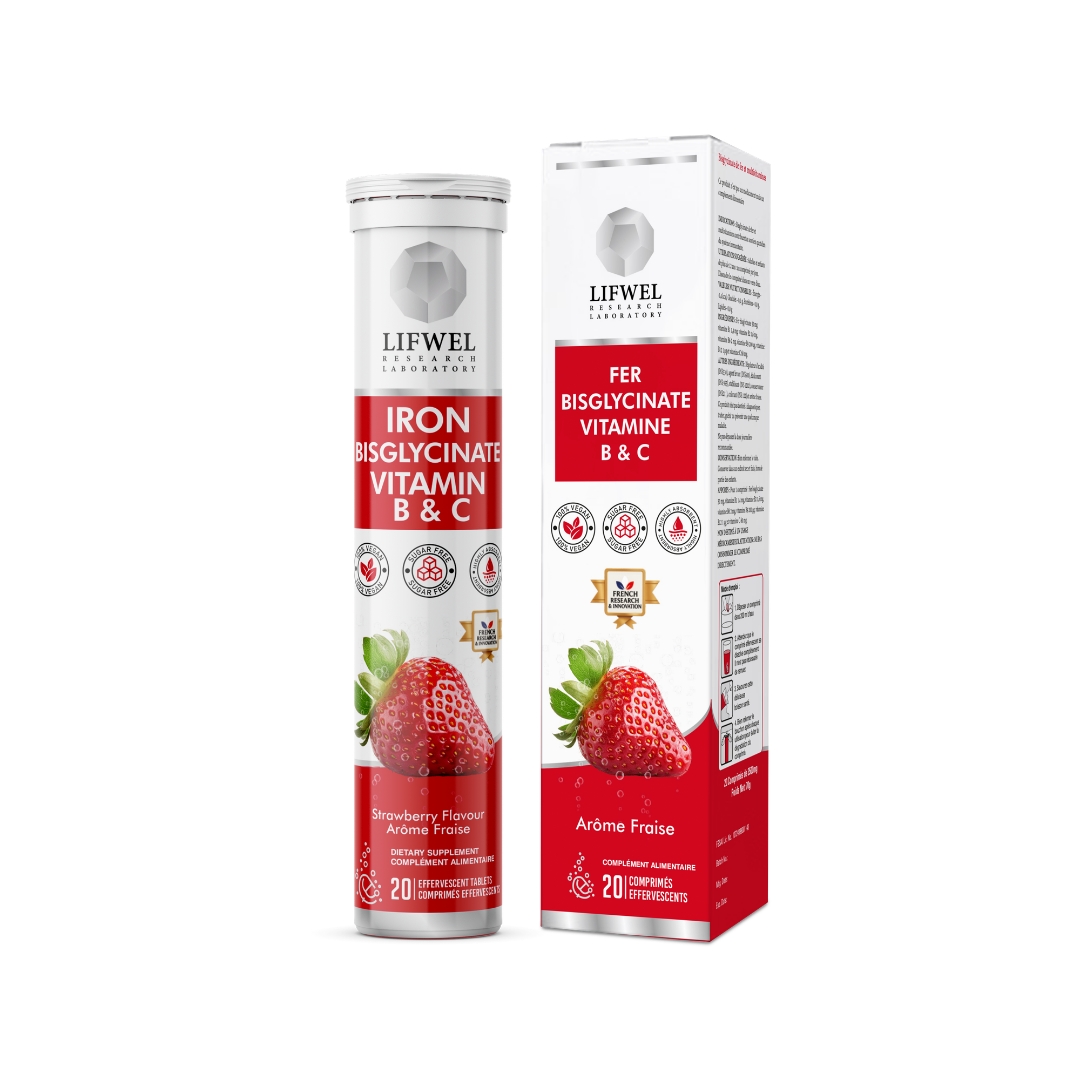 Iron Bisglycinate Vitamin B & C