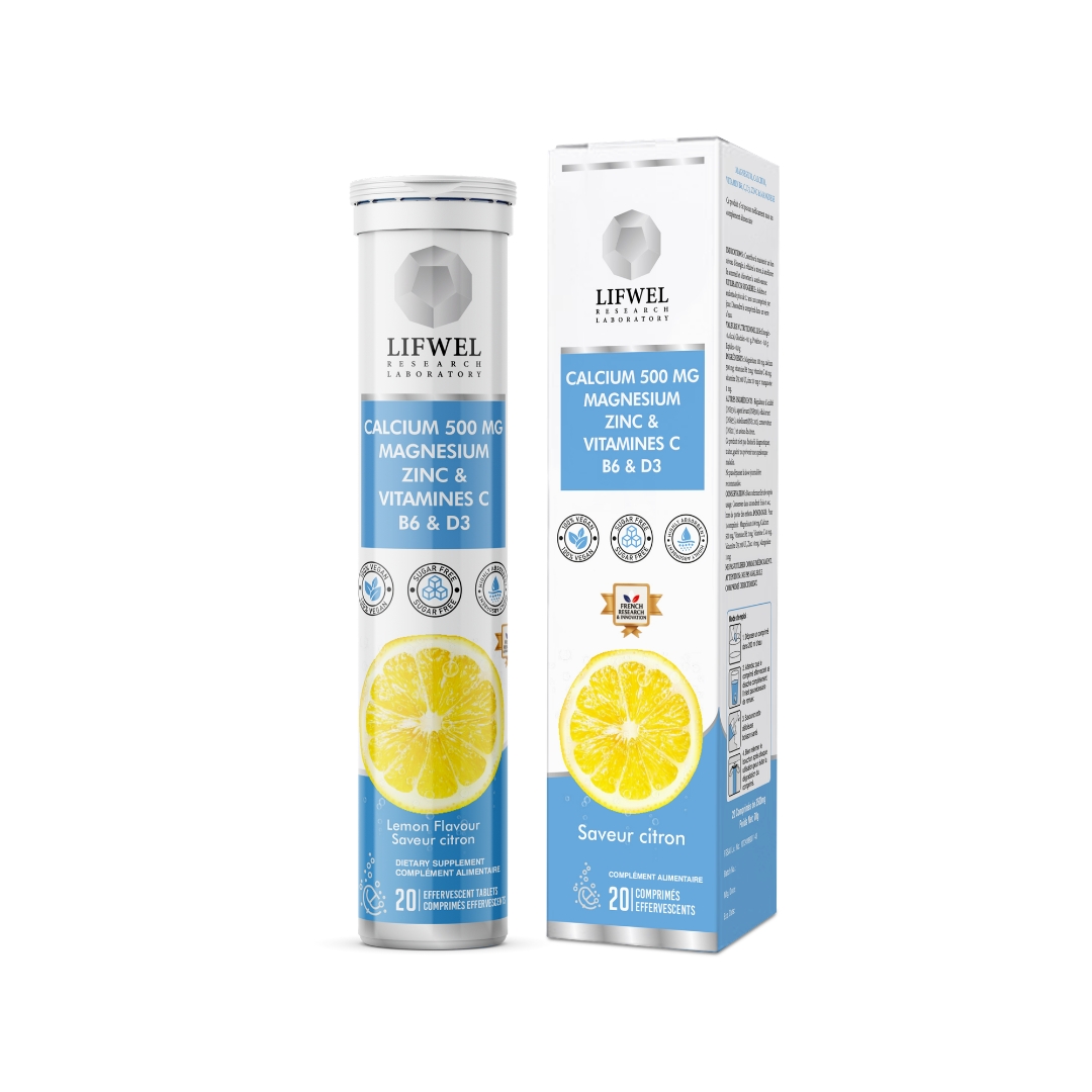 Calcium 500Mg Magnesium Zinc & Vitamins C B6 & D3